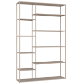 Bibliothèque en métal 189cm...