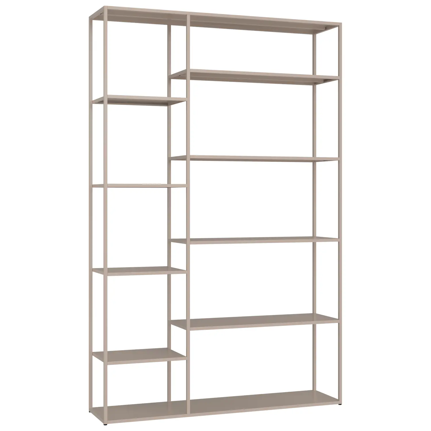 Estantería de metal 189cm color topo