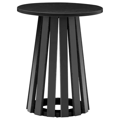 Mesa auxiliar redonda...