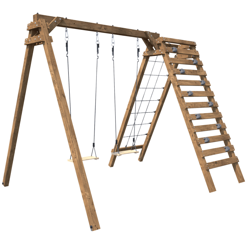 SOULET - Aire de jeux en bois - Happy Garden