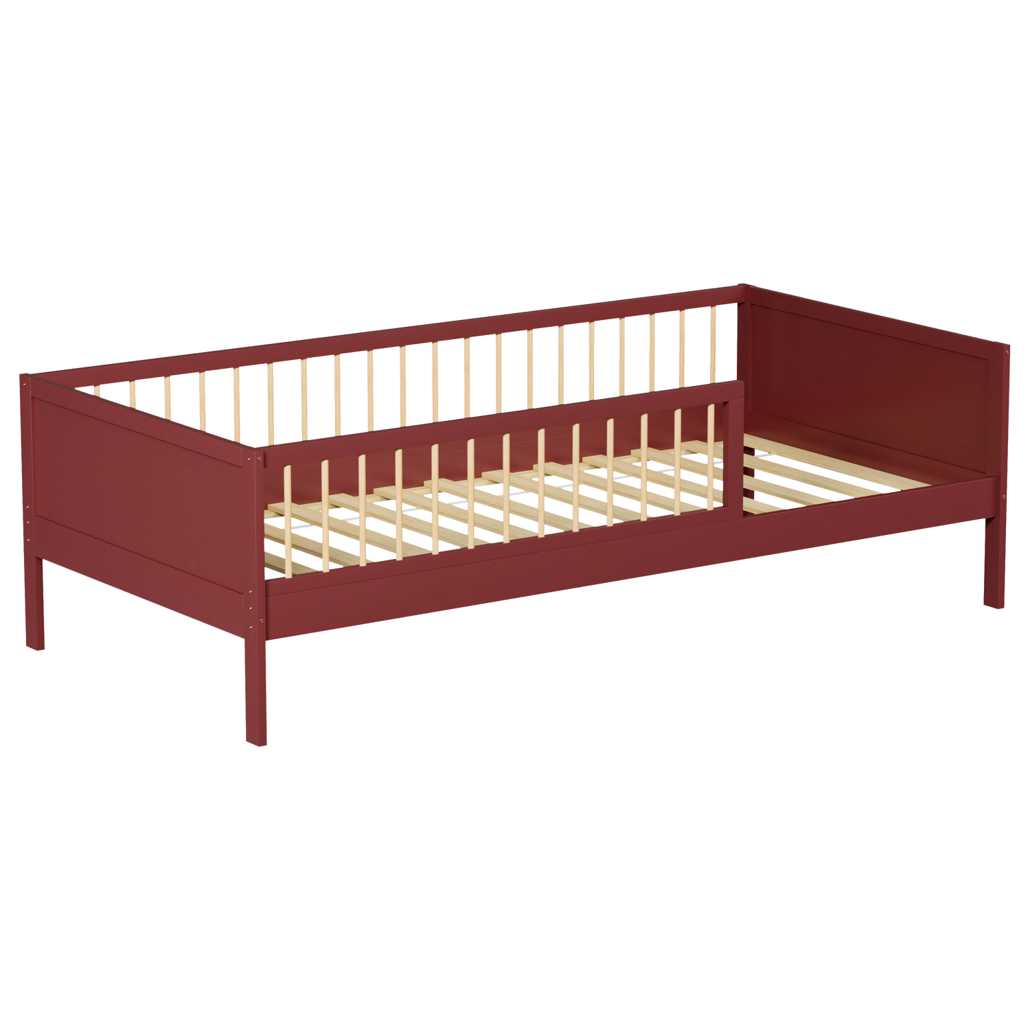 Lit pour enfant 190x90cm terracotta ADAM