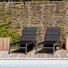 Set di 2 lettini BARBADOS...