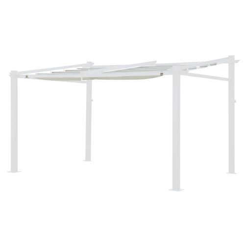 Lona beige de 2,85 x 3,51m...