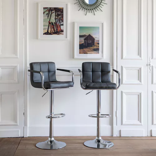 Lot de 2 tabourets de bar...