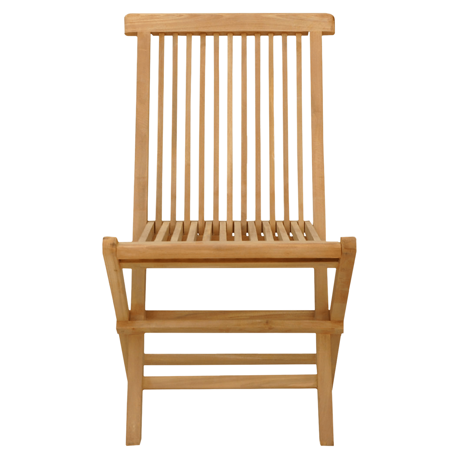 Set van 6 LOMBOK teakhouten tuinstoelen