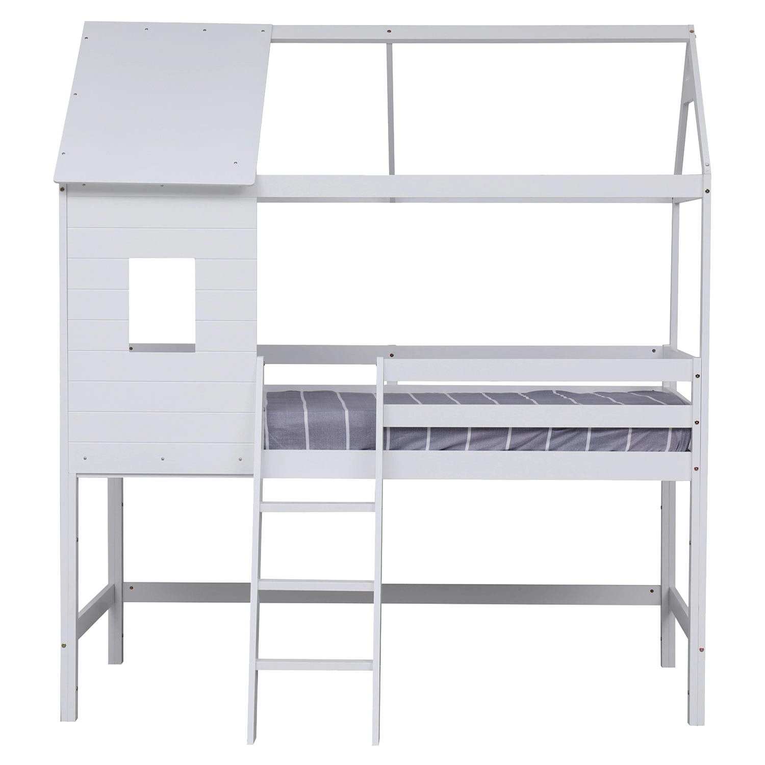 Mezzanine cama para crianças 190x90cm MARGOT branco