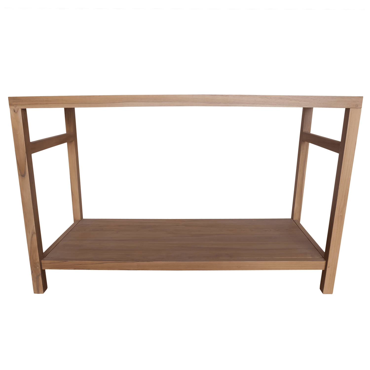 Meuble double vasque en teck massif 120cm DEWI