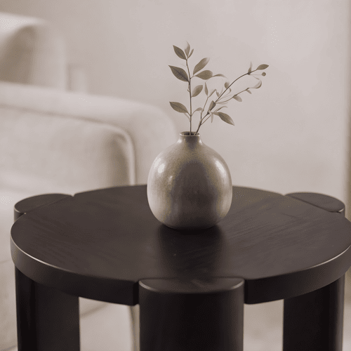 Table d'appoint en bois de...