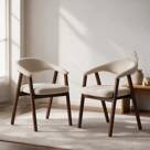 Lot de 2 chaises en bois...