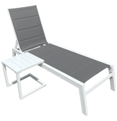 Set bain de soleil et table...
