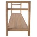 Meuble double vasque en teck massif 120cm DEWI