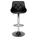 Tabouret de bar noir JASPER