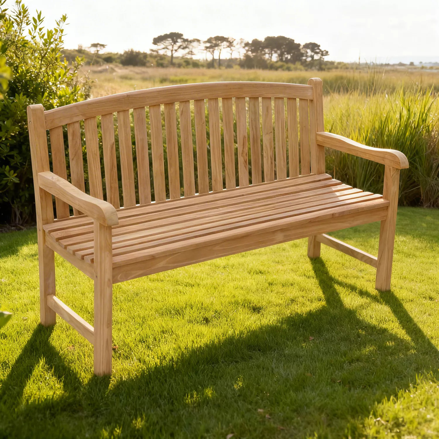 Banc de jardin en teck LOMBOK