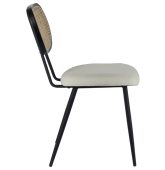 Lot de 2 chaises en cannage...