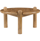 Table basse ronde en bois...