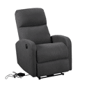 Fauteuil électrique inclinable RELAX gris anthracite