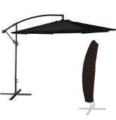 Parasol déporté rond 3m de...