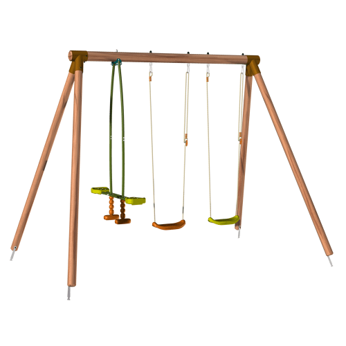 SOULET - Portique en bois 3...