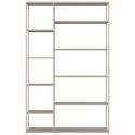 Estantería de metal 189cm color topo