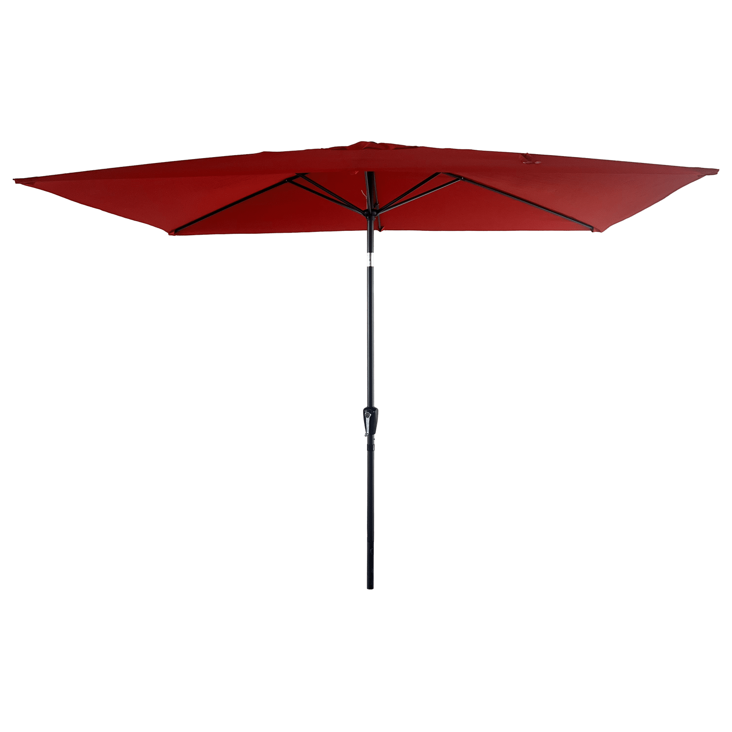 HAPUNA guarda-chuva reto retangular 2x3m vermelho