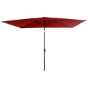 Sonnenschirm gerade HAPUNA rechteckig 2x3m rot