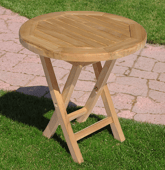Table d'appoint ronde en...