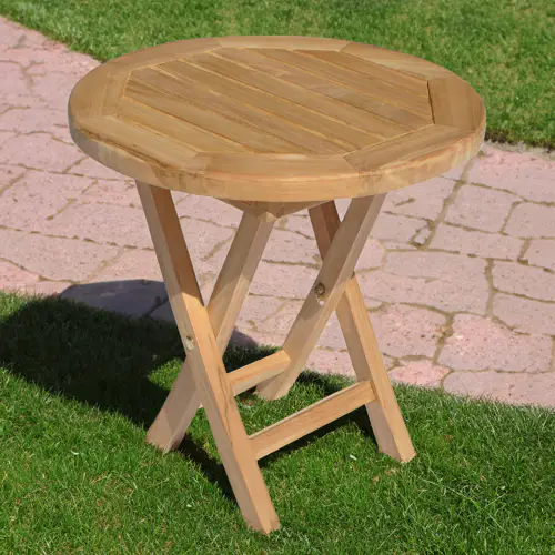 Table d'appoint ronde en...