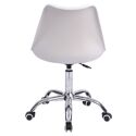 Höhenverstellbarer Bürostuhl weiß ANNE