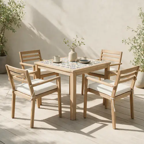 Ensemble table et chaises...