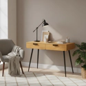 Houten bureau 2 laden LOUIS