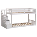 Lits superposés pour enfants 190x90cm blanc CELESTINE