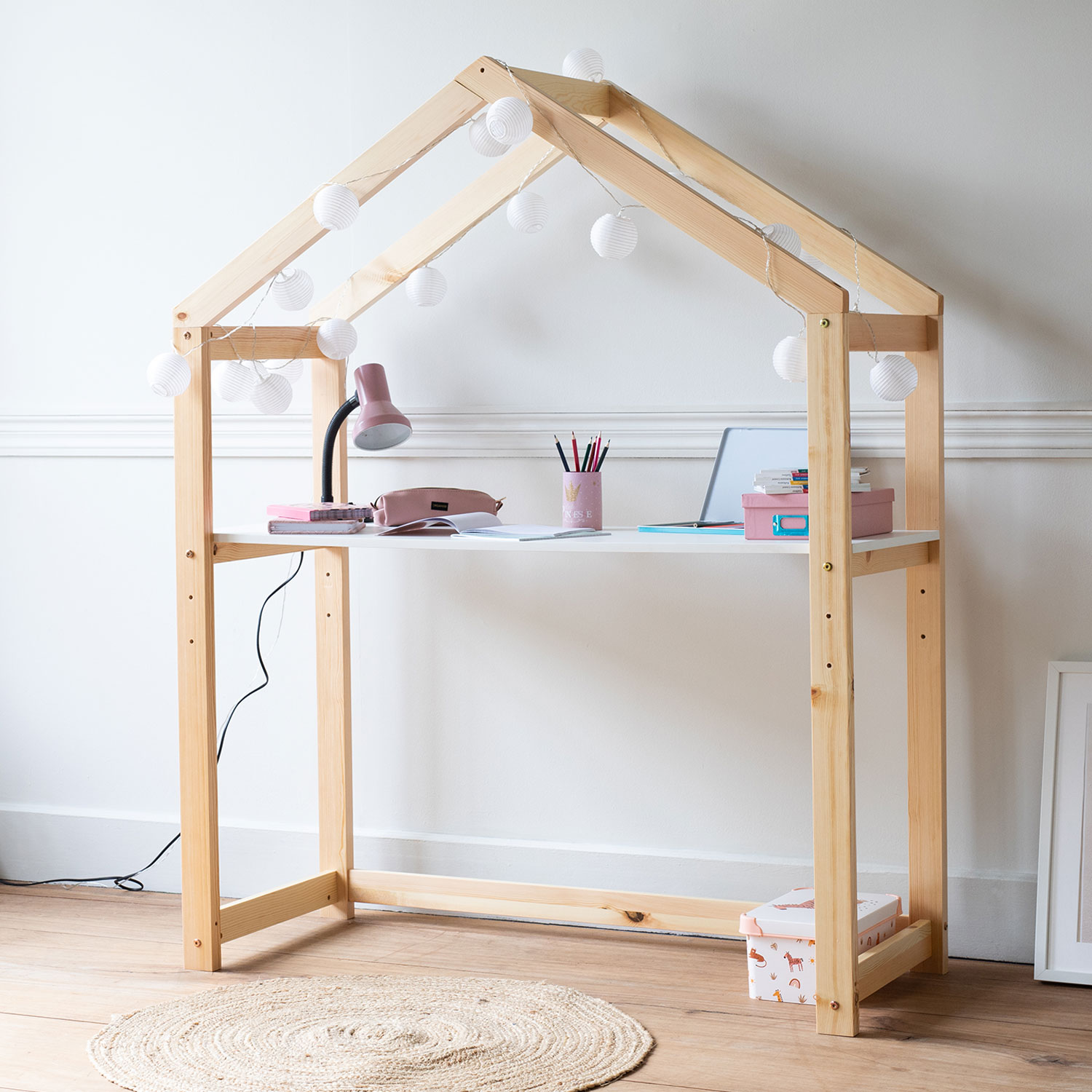 Bureau cabane évolutif pour enfant MARTIN