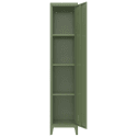 Armoire en métal 1 porte vert kaki