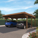 FOREST STYLE - Carport double en pin VICTOR