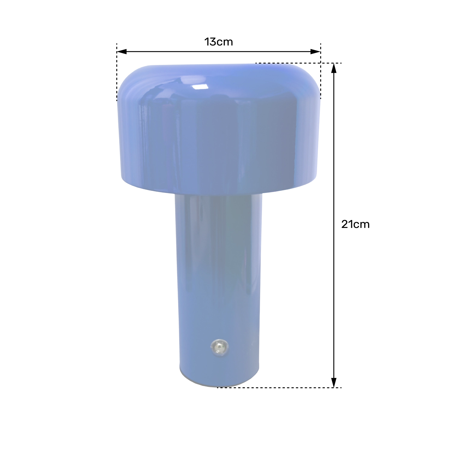 Lampe LED à poser verte MIRA