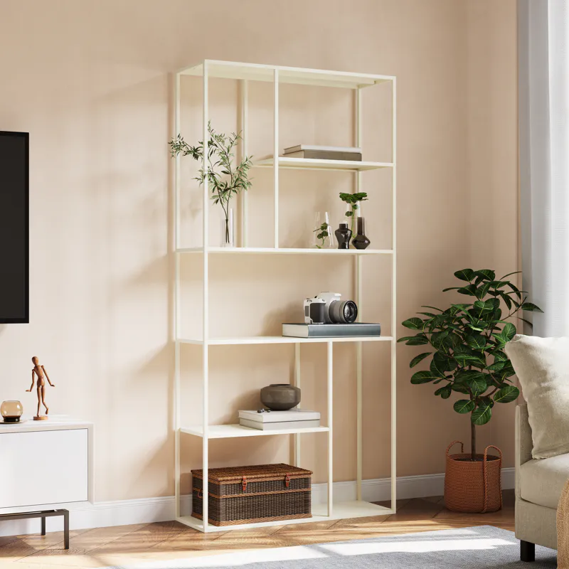Bibliothèque en métal 189cm... - Happy Garden