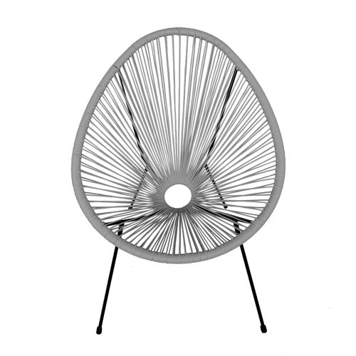 Set di 2 sedie a uovo...