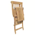 Sedia a sdraio LOMBOK in teak