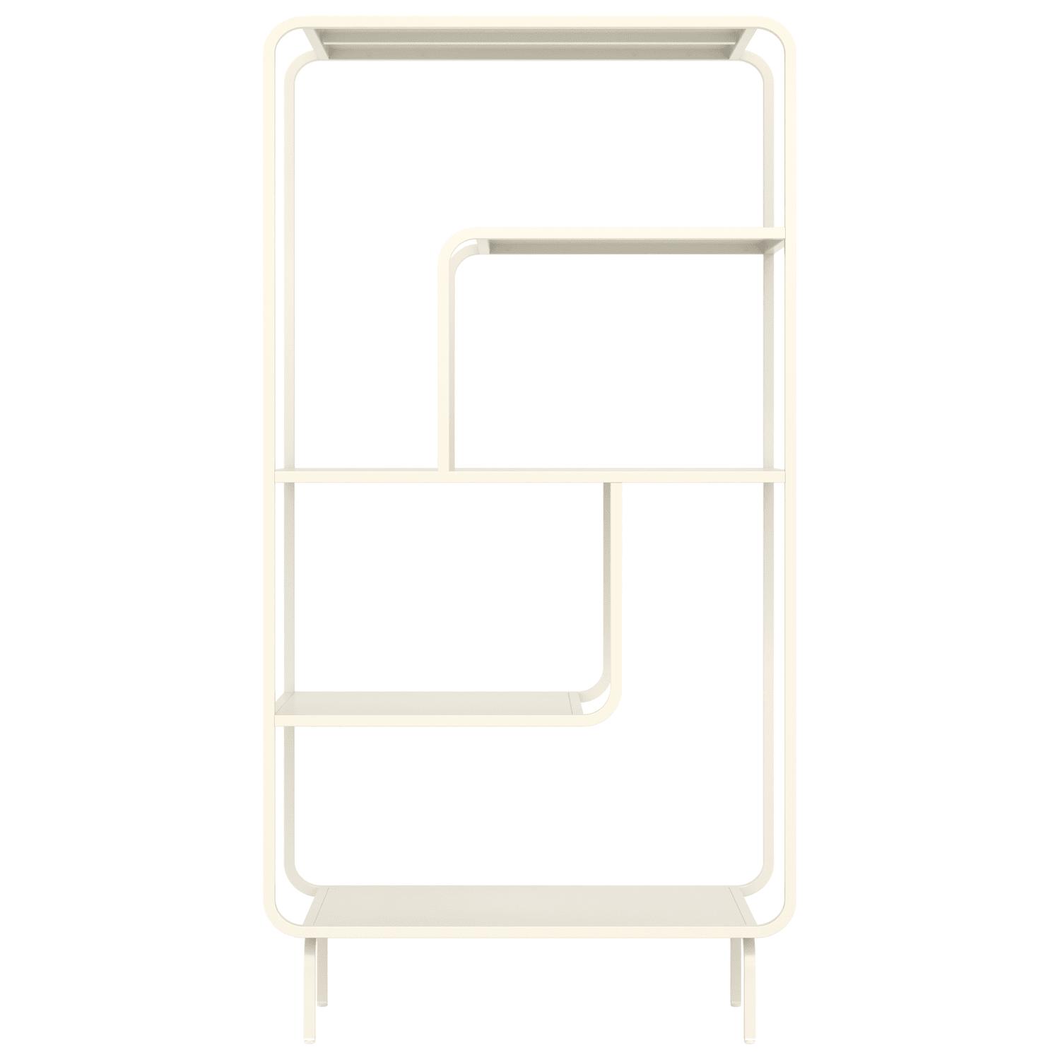 Console design en métal blanc