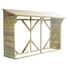 CERLAND - Abri bûches...