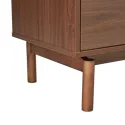 Donker houten buffet 160cm SARAH