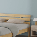 Houten bed met hoofdbord 160x200cm FINN