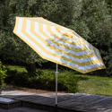 Parasol droit BANDOL rond...