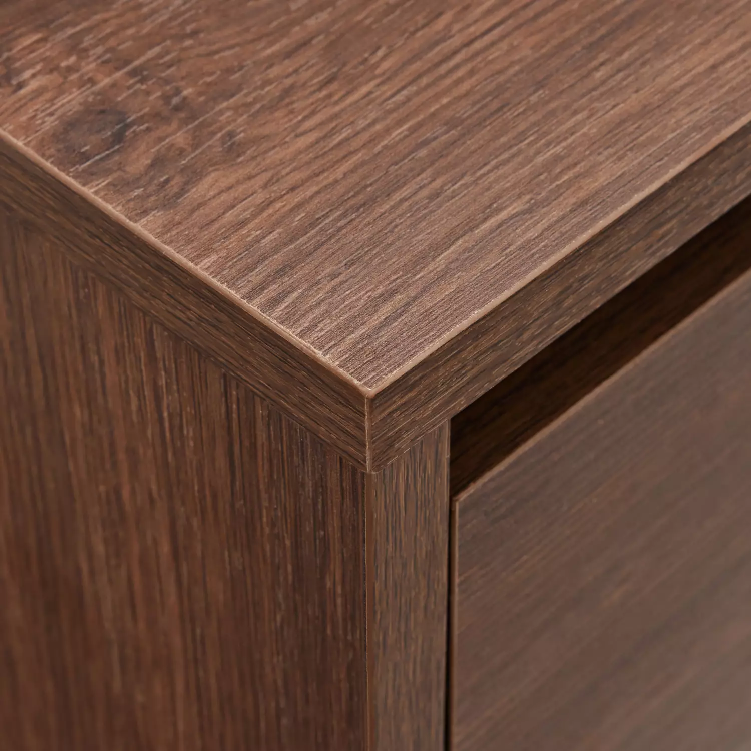 Table de chevet en bois foncé SARAH