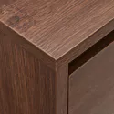 Table de chevet en bois foncé SARAH