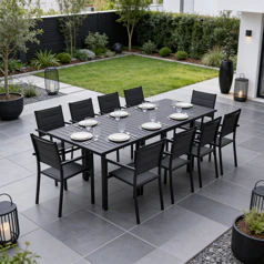 Salon de jardin extensible...
