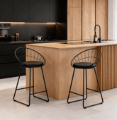 Lot de 2 tabourets de bar...