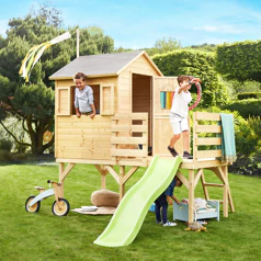 SOULET - Cabane en bois sur...