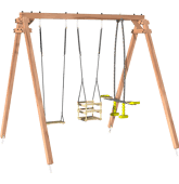 SOULET - Portique en bois...