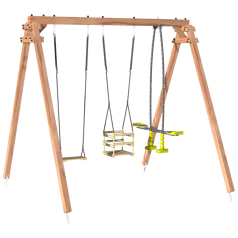 SOULET - Portique en bois...